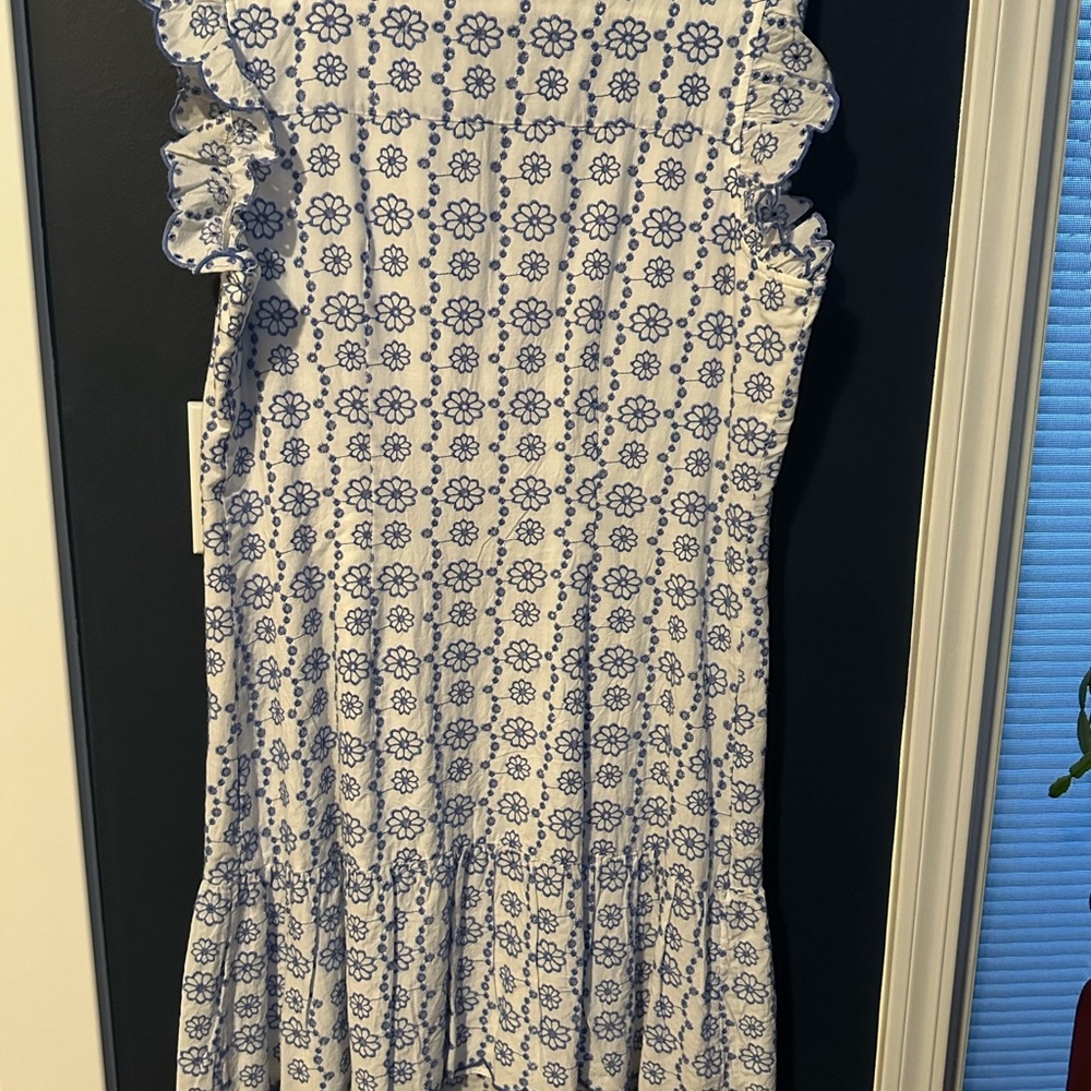 Vineyard Vines Eyelet Flounce Dress Brand New w/tags - Picture 5 of 5